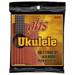 GHS ukulele húr - black nylon, Tenor