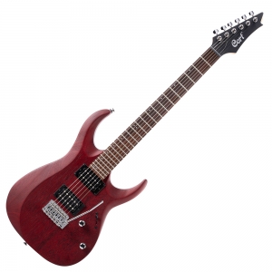 Cort elektromos gitár, cseresznye