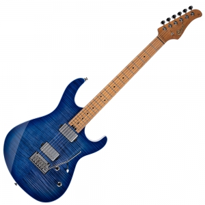 Cort elektromos gitár, éger test, kék burst - KIFUTÓ SZÍN, ÁRZUHANÁS