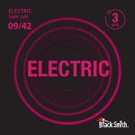BlackSmith Electric, Super Light 09-42 húr - 3 szett