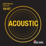 BlackSmith Acoustic Bronze, Extra Light 10-47 húr