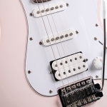 Cort elektromos gitár, Powersound hangszedővel, rózsaszín