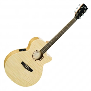 Cort akusztikus gitár EQ-val, juhar test, fényes natúr