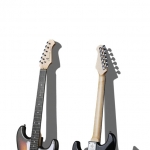 Donner elektromos gitár szett erősítővel, ST forma, sunburst
