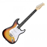 Donner elektromos gitár szett erősítővel, ST forma, sunburst