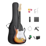 Donner elektromos gitár szett erősítővel, ST forma, sunburst