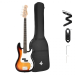 Donner elektromos P basszusgitár, sunburst