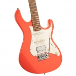 Cort elektromos gitár, Powersound hangszedővel, skarlátvörös