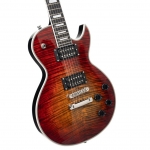 Cort elektromos gitár, Seymour Duncan hangszedővel, Flaming Burst