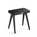 Donner zongoraszék, tömör fa, S100 design, fekete