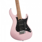 Cort elektromos gitár, éger test, Seymour Duncan hangszedők, Dusty Rose