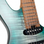 Cort elektromos gitár, fej nélküli, Semi Gloss Lagoon